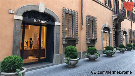 hermes store in rome